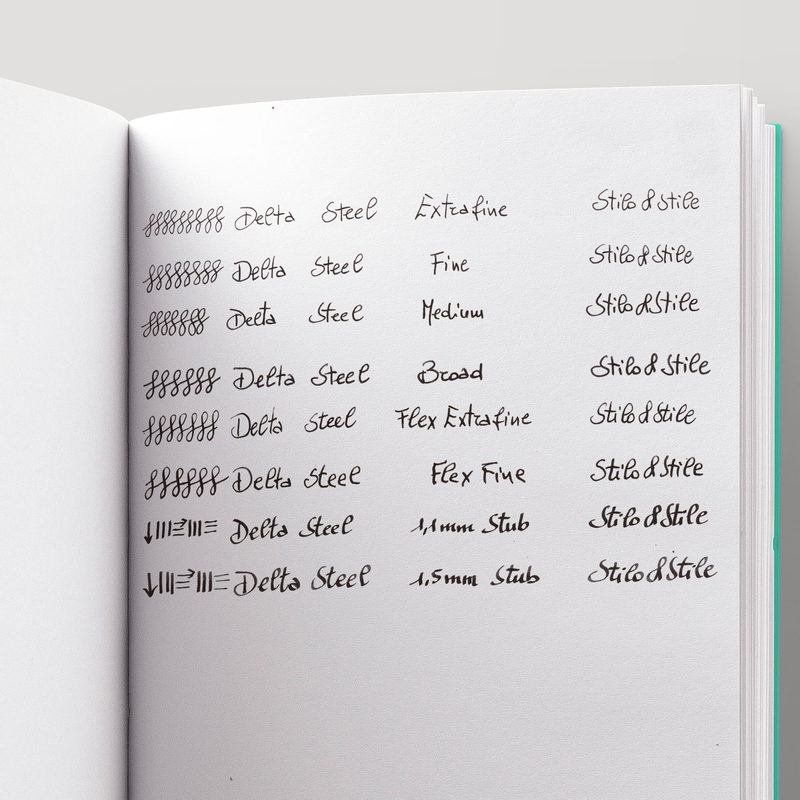 Delta Delta DV Mid-Size | P | Penna Stilografica Rodio