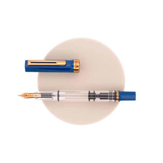 Twsbi Eco Fountain Pen Indigo Blue & Bronze
