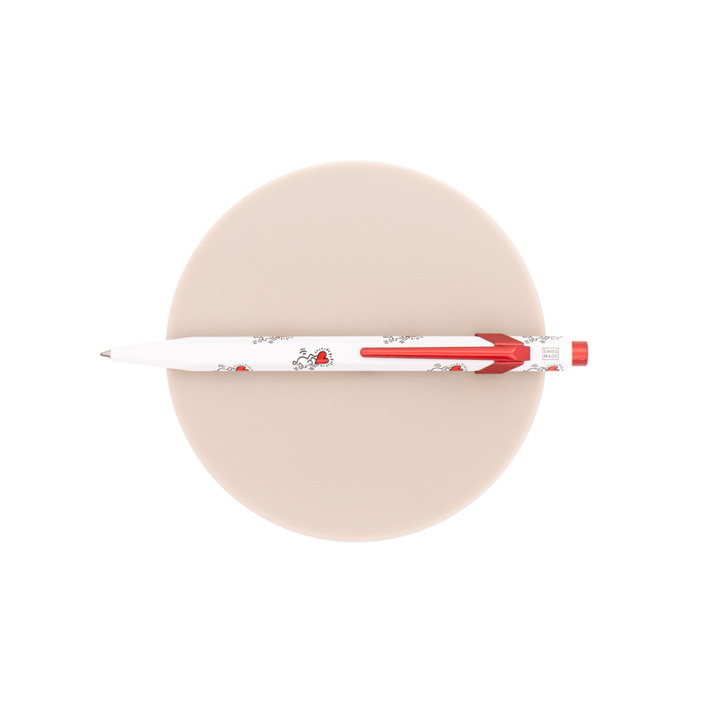 Caran d'Ache Caran d'Ache 849 Keith Haring Ballpoint Pen White Special Edition