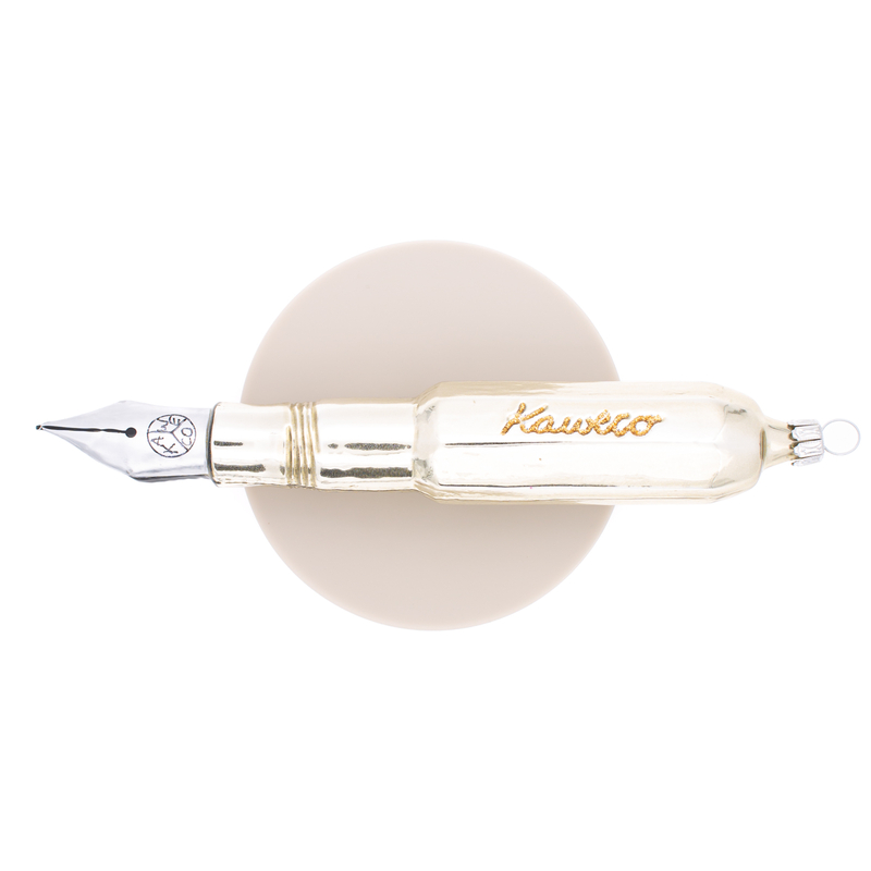 Kaweco Kaweco Penna in Vetro per Decorazione Albero di Natale Gold Edizione Speciale 2023