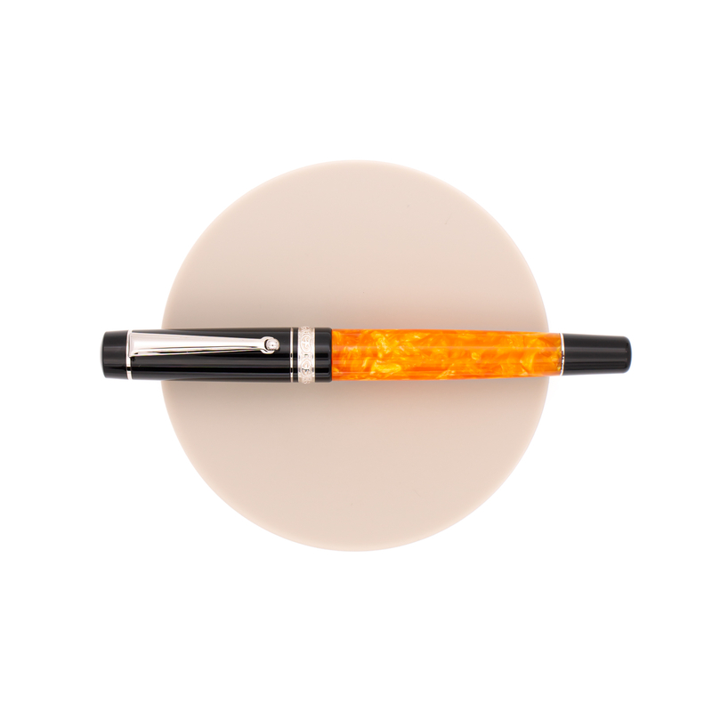 Delta Delta DV Slim Fountain Pen Rhodium