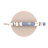 Leonardo Officina Italiana Leonardo Momento Zero Penna Stilografica Nuvola & Rodio 14k