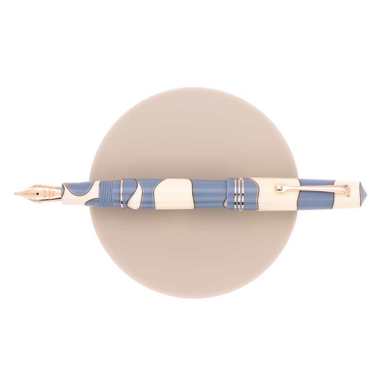 Leonardo Officina Italiana Leonardo Momento Zero Fountain Pen Nuvola & Rose Gold