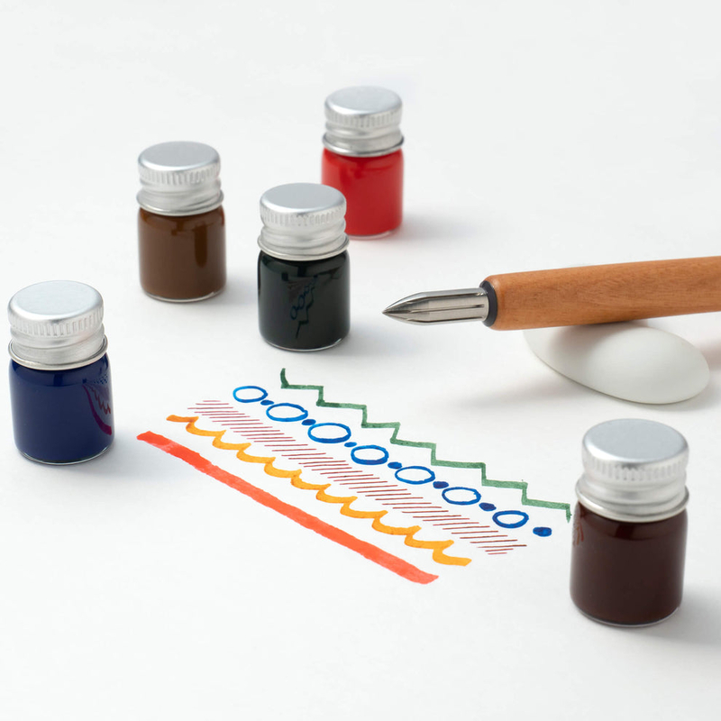Kakimori Kakimori Ink Sampler Set I Set of 5 Inks
