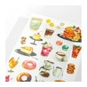 Midori Midori Transfer Sticker Adesivi Snacks