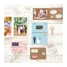 Midori Midori Paper Craft Museum Title Sticker Birthday