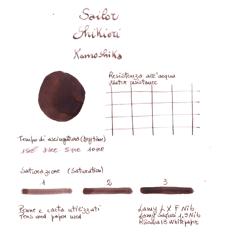 Sailor Sailor Shikiori Kamoshika Inchiostro 20 ml