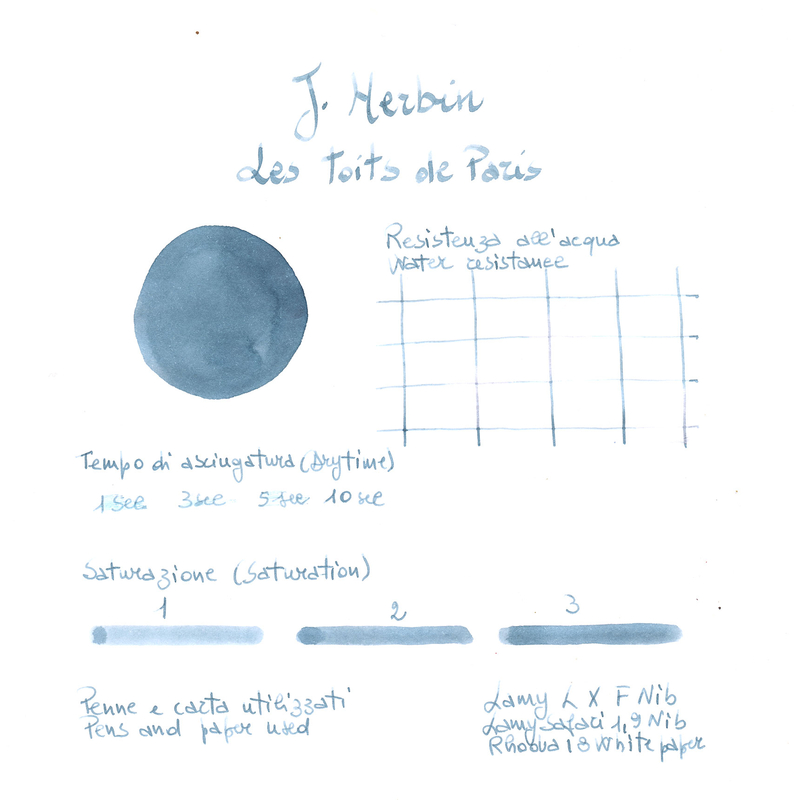 J. Herbin Herbin Paris Collection Les Toits De Paris Ink Bottle 10 ml
