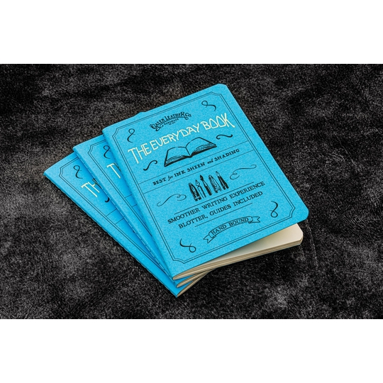 Galen Leather Everyday Book Set di 3 Quaderni Passport Size Carta Tomoe River