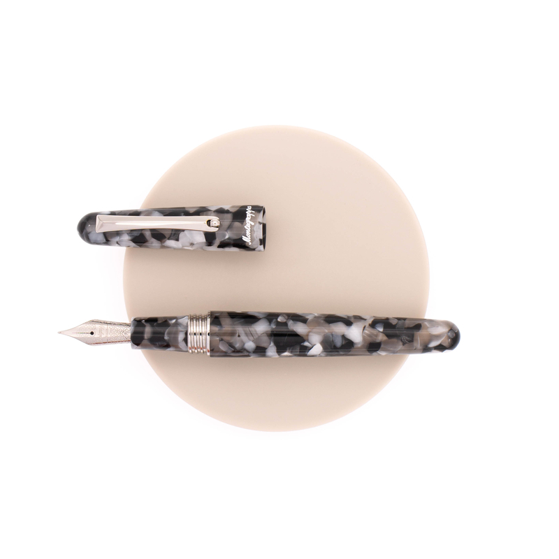 Montegrappa Montegrappa Elmo 01 Penna Stilografica Stonewash Grey Edizione Speciale