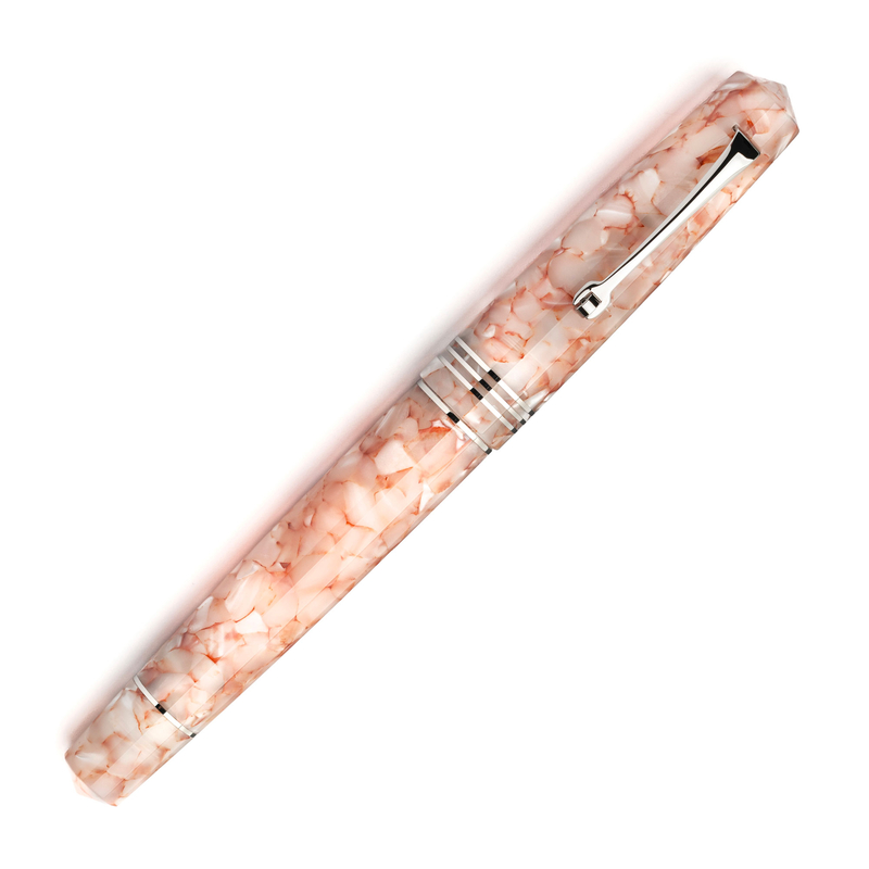 Leonardo Officina Italiana Leonardo Momento Zero Fountain Pen Angel Skin & Rhodium 14k