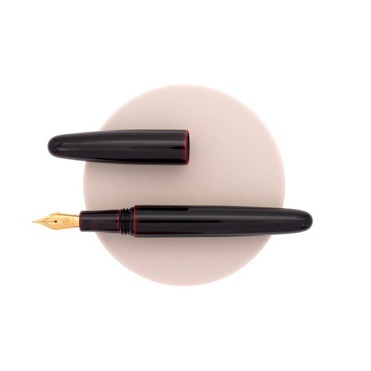 Wancher Dream Pen True Urushi Fountain Pen Kuro Tamenuri