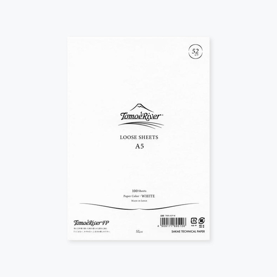 Sanzen Tomoe River White A5 Loose Leaf Paper