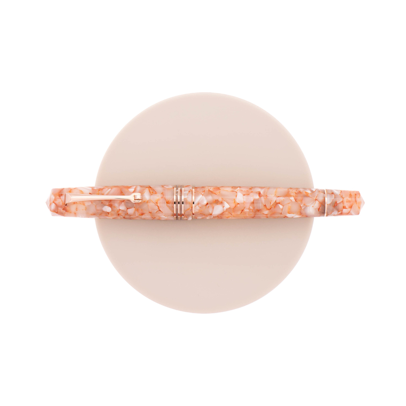 Leonardo Officina Italiana Leonardo Momento Zero Fountain Pen Angel Skin & Rose Gold