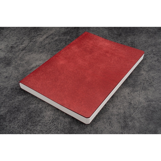 Galen Leather Notebook A5 Tomoe River Paper Carmine Red