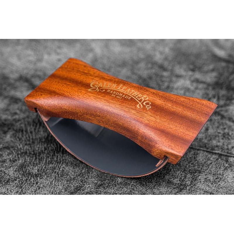 Galen Leather Galen Leather Wood Rocking Ink Blotter Mahogany
