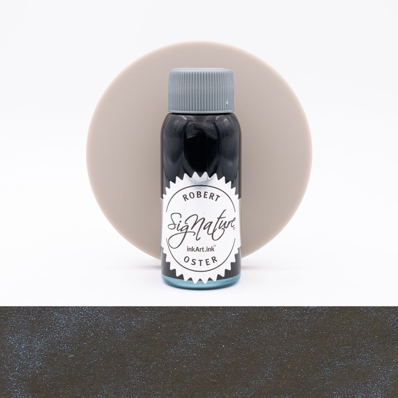 Robert Oster Shake 'N' Shimmy Black'N'Blue Ink Bottle 50 ml