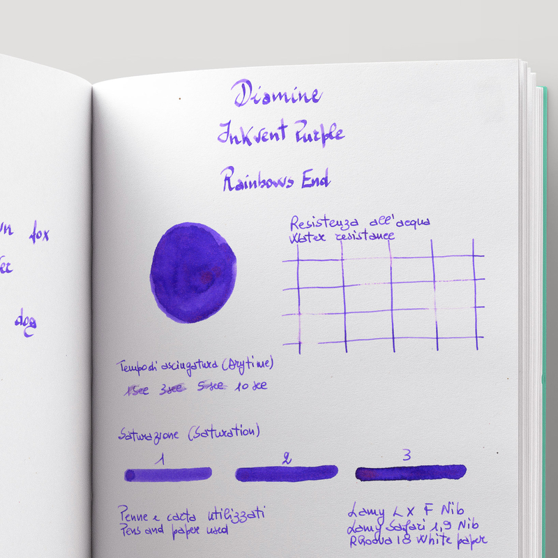 Diamine Diamine Inkvent Rainbows End Inchiostro 50 ml Purple Edition Chameleon