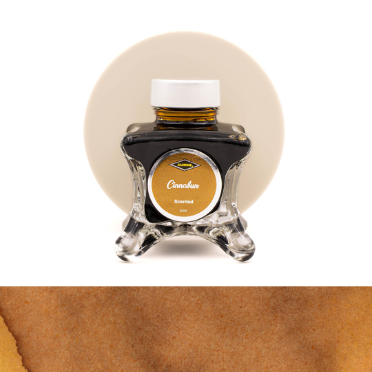 Diamine Inkvent Cinnabun Ink Bottle 50 ml Purple Edition Scented