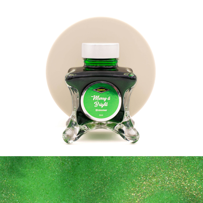 Diamine Diamine Inkvent Merry & Bright Inchiostro 50 ml Purple Edition Shimmer