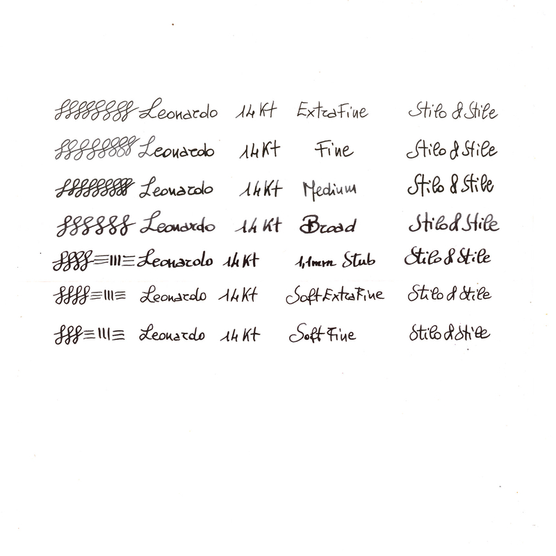 Leonardo Officina Italiana Leonardo Momento Zero Fountain Pen Nuvola & Rose Gold 14k