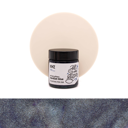 KWZ All That Glitters Stardust Blue Ink Bottle 30 ml