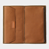 Traveler's Company Traveler's Factory Cotton Zipper Case Regular Size Brown