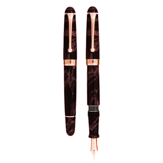 Aurora 88 Ebonite Fountain Pen Cognac Limited Edition