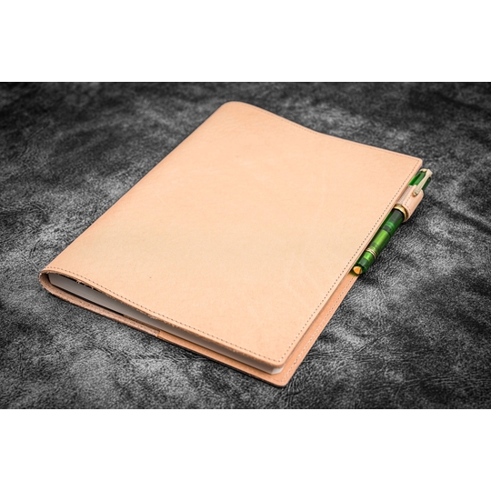 Galen Leather Cover B5 in Pelle Undyed Leather
