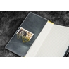 Galen Leather Galen Leather Cover Slim Hobonichi Weeks in Pelle Crazy Horse Smoky Grey