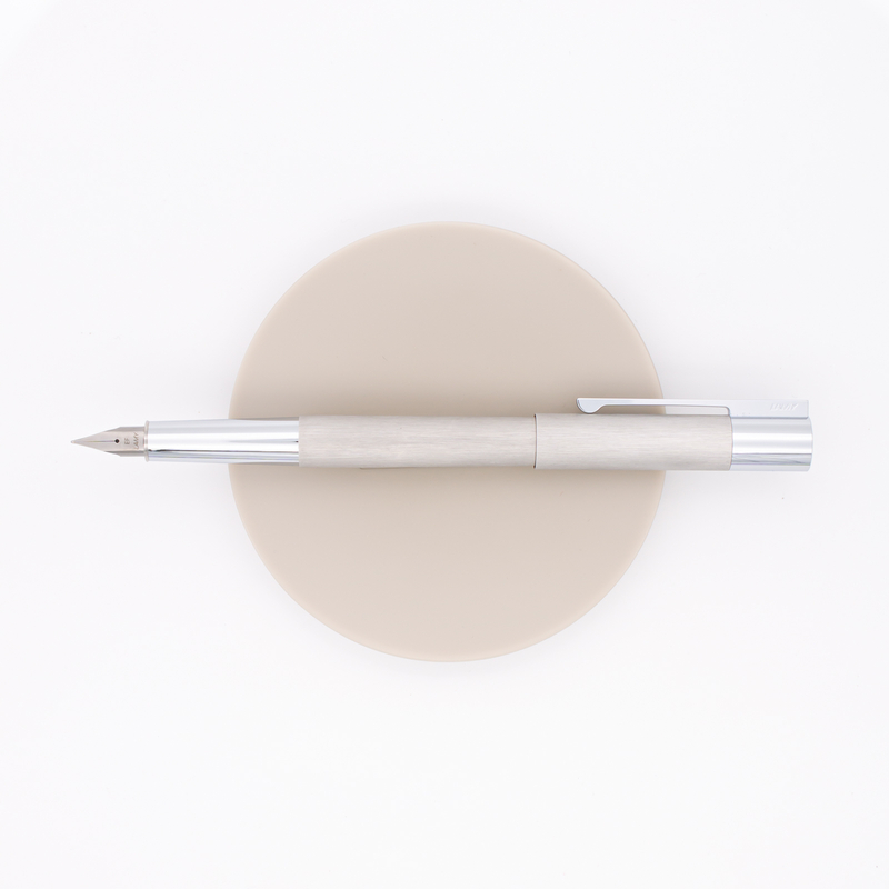 Lamy Scala Penna Stilografica Acciaio Spazzolato