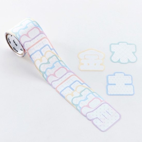 Bande Washi Tape Writable Roll Sticker Week days