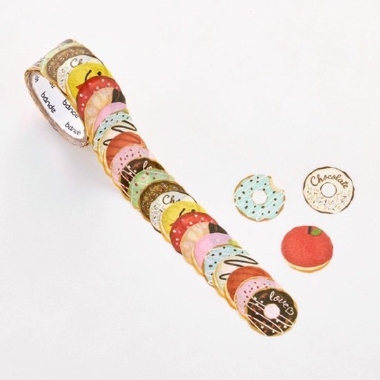 Bande Washi Tape Ciambelle Pop
