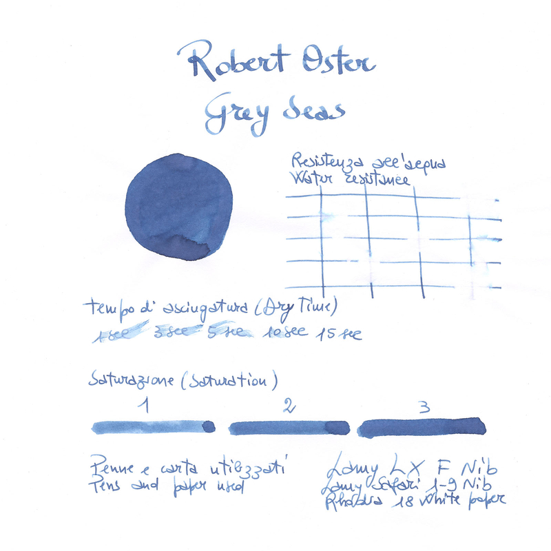 Robert Oster Grey Seas Inchiostro 50 ml