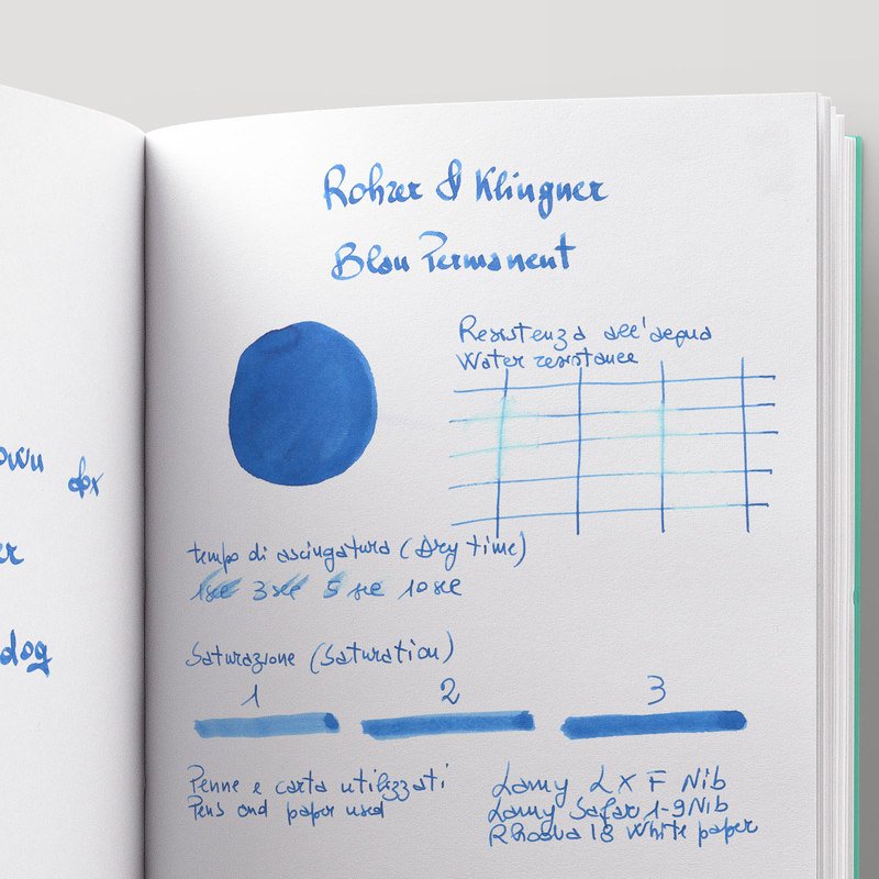 Rohrer & Klingner Blue Permanent Ink Bottle 50 ml