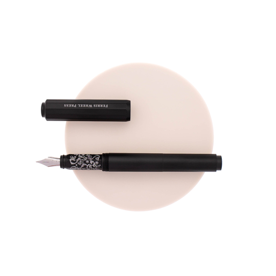 Ferris Wheel Press Aluminum Carousel Penna Stilografica Bearrington Black Edizione Limitata