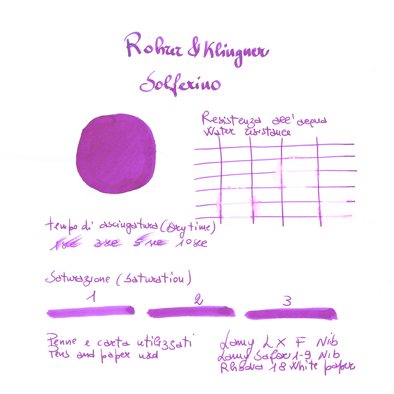 Rohrer & Klingner Solferino Inchiostro 50 ml