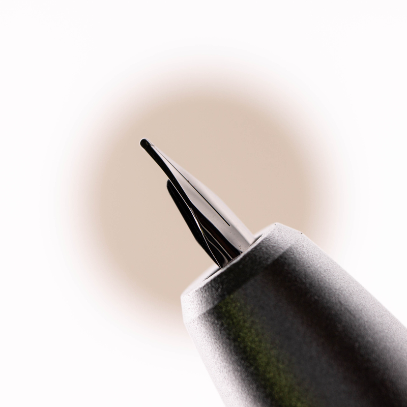 Nahvalur Nahvalur Eclipse Fountain Pen Pure Silver