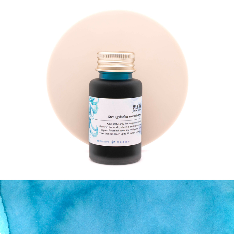 Ink Institute Ink Institute Meander Series Jade Vine Ink Bottle 30 ml