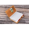 Galen Leather Galen Leather Slim Notebook Cover A6 Crazy Horse Honey Ochre