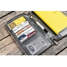 Galen Leather Galen Leather Cover Hobonichi Weeks con Zip Crazy Horse Smoky Grey