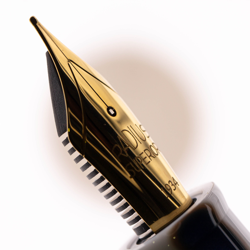 Radius Radius Settimo Penna Stilografica Minerale & Oro