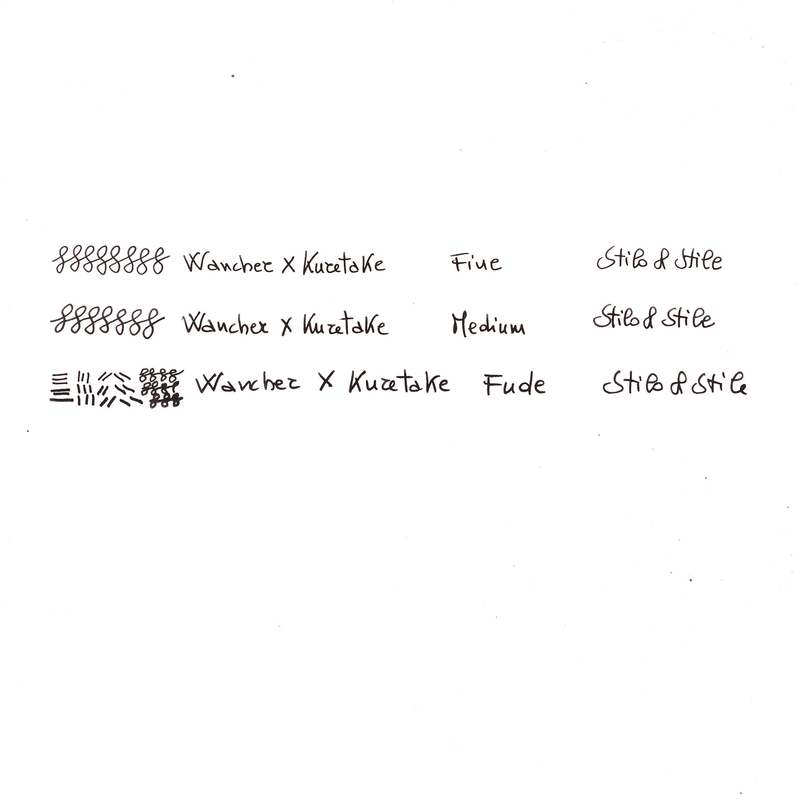 Wancher Wancher x Kuretake Kindai Maki-e Fountain Pen Hana Maiko