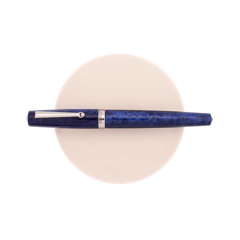 Delta Delta Intesa 2.0 Fountain Pen Blue & Rhodium