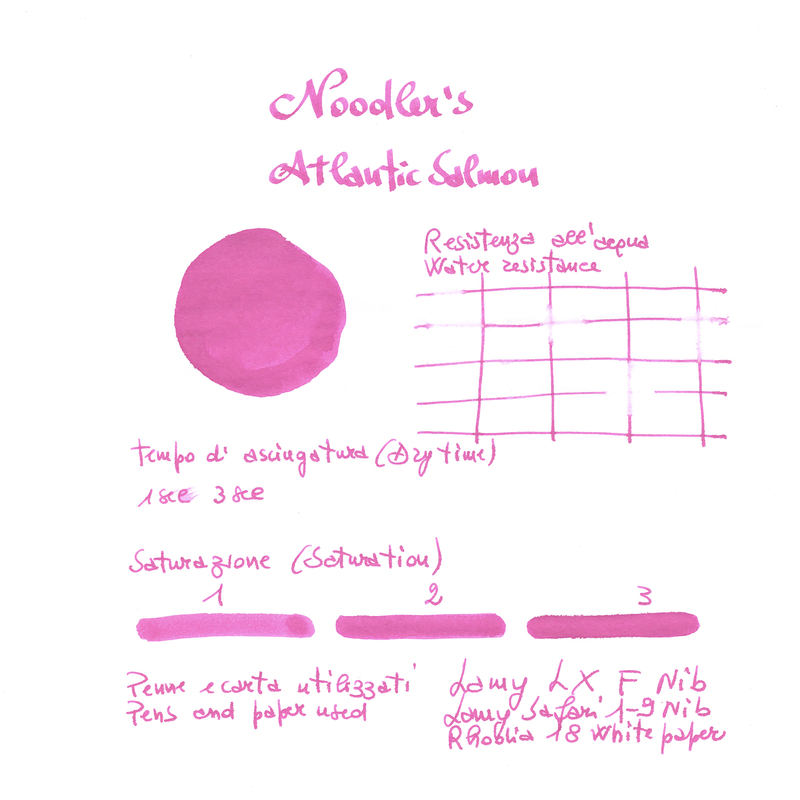 Noodler's Atlantic Salmon Inchiostro 3 oz