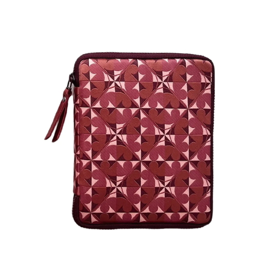 Kyoku Haku Pen Case for 5 Pens Archeology Red