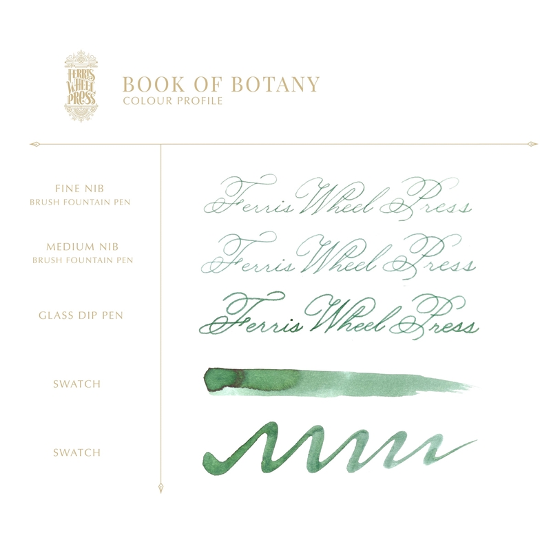Ferris Wheel Press Ferris Wheel Press Book of Botany Inchiostro 10 ml