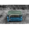 Galen Leather Galen Leather Expansi-Pouch 10 Slots Pen Case Crazy Horse Ocean Blue