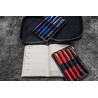Galen Leather Galen Leather Expansi-Pouch 10 Slots Pen Case Black