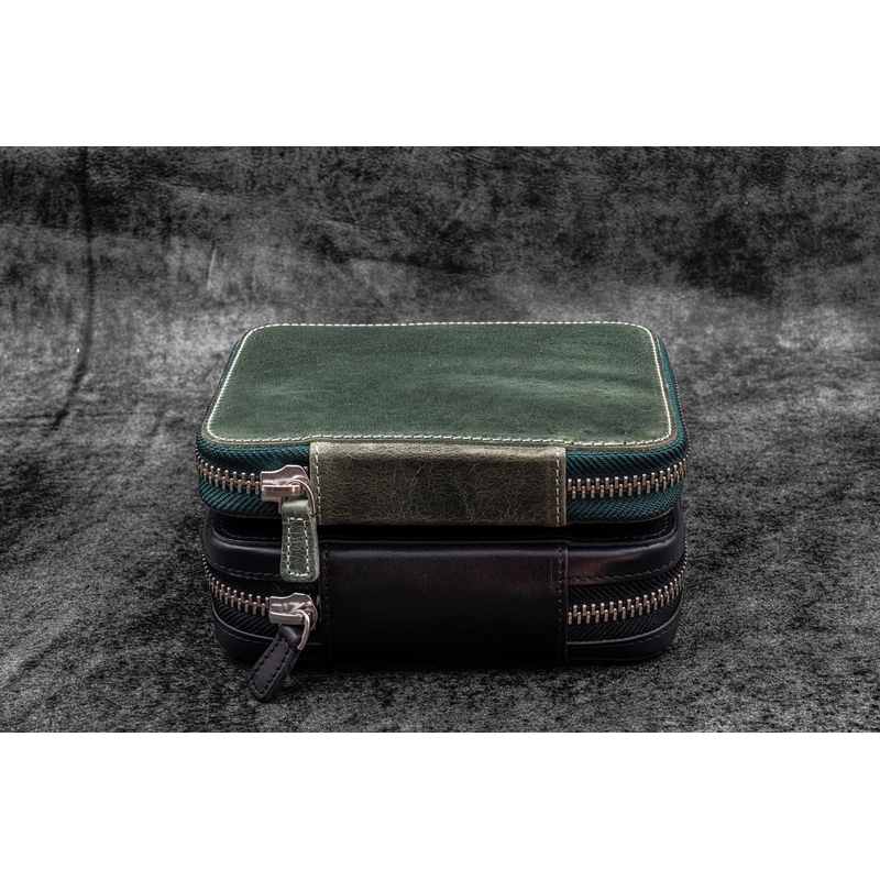 Galen Leather Galen Leather Expansi-Pouch 10 Slots Pen Case Black